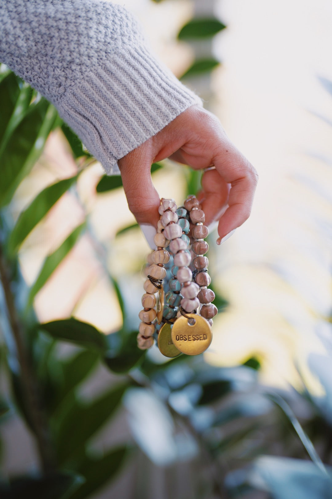 EARTH EDGE MESSAGE BRACELETS