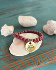 maui strong fundraising beaded charm bracelet