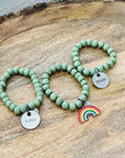 courage pride month charm bracelet