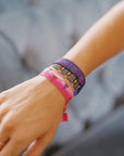 Violet Masque Hair Tie