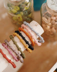 nylon stretch knotted hair bands