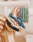 Small beaded charm bracelets