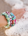 Quick dry beach scrunchies