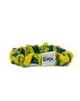 Avocado, print, quick dry scrunchie