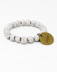 Blanc White Inspiration Charm Bracelet
