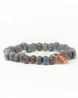 Blue Dawn Glazed Mission Bracelet