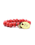 Red Inspiration Charm Bracelet