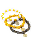 Beaded Charm bracelet set