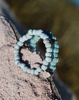 My Blue Heaven Glazed Mission Bracelet