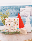advent calendar filled with surprise jewelry and hair-wear