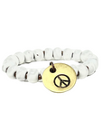 Blanc White Inspiration Charm Bracelet