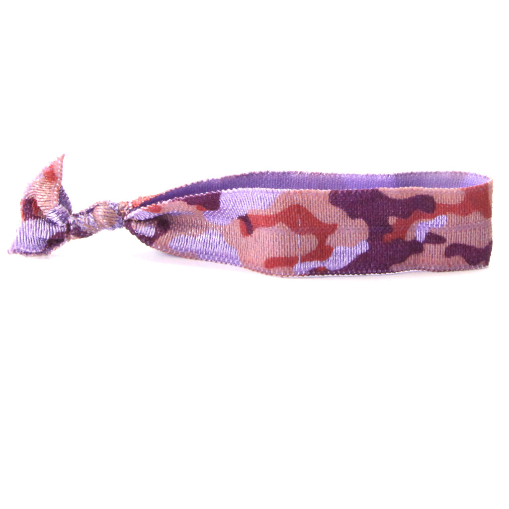 purple camo tie