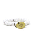 Blanc White Inspiration Charm Bracelet