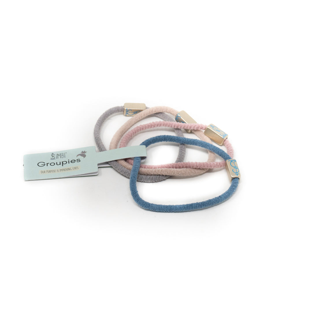 Hair accessories with Simbi logo