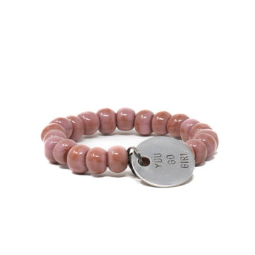 Rosé all day message bracelet
