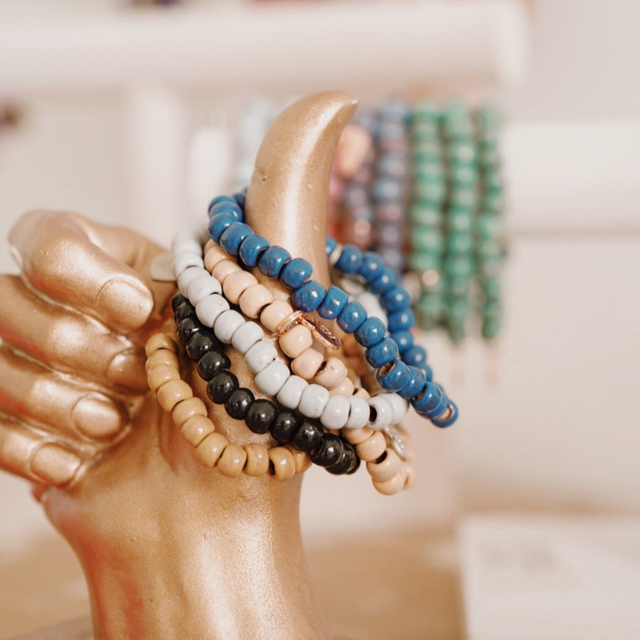 Small beaded bracelets