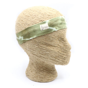 Olive Green Tie Dye Headband