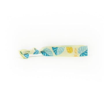 Pineapple and flowers hair tie