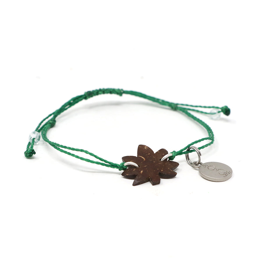 Leaf Coconut String Bracelet