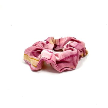 Magenta Watercolor Scrunchie