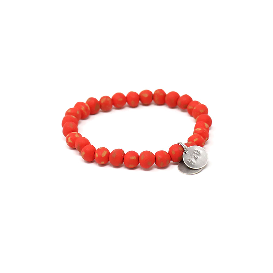 Men's small bead bracelet