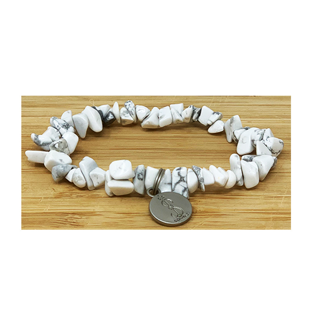 Howlite Crystal Bracelet – Simbi®