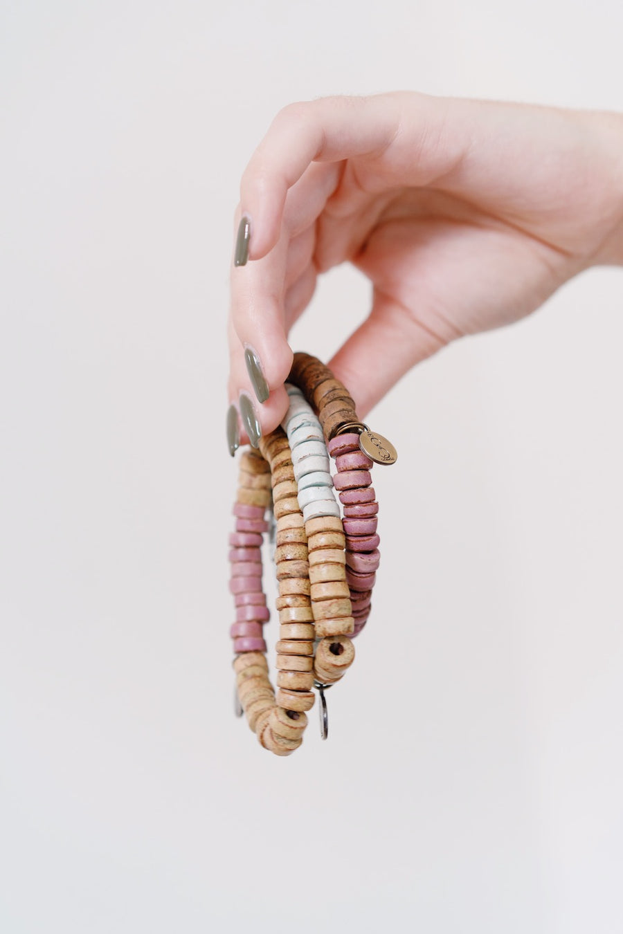 Handmade candy bracelet made from clay