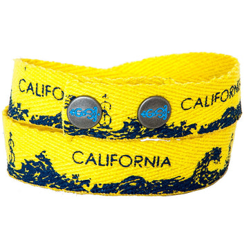 California Twill Wrap Bracelet