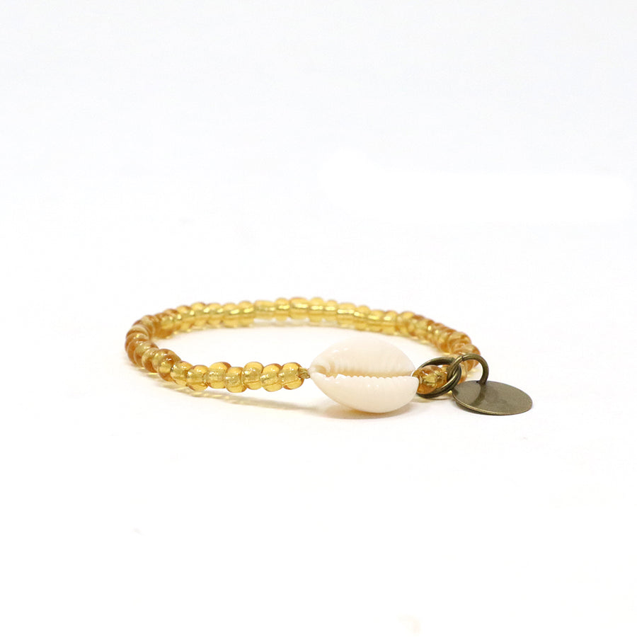 Hultquist Shell Bracelet Gold