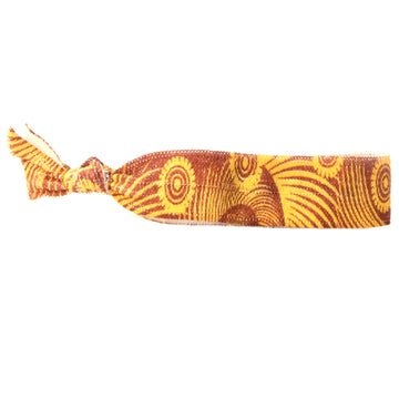 Yellow Deco Hair Tie