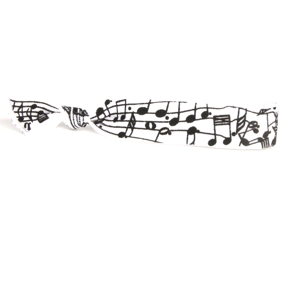 Music Notes Hair Tie